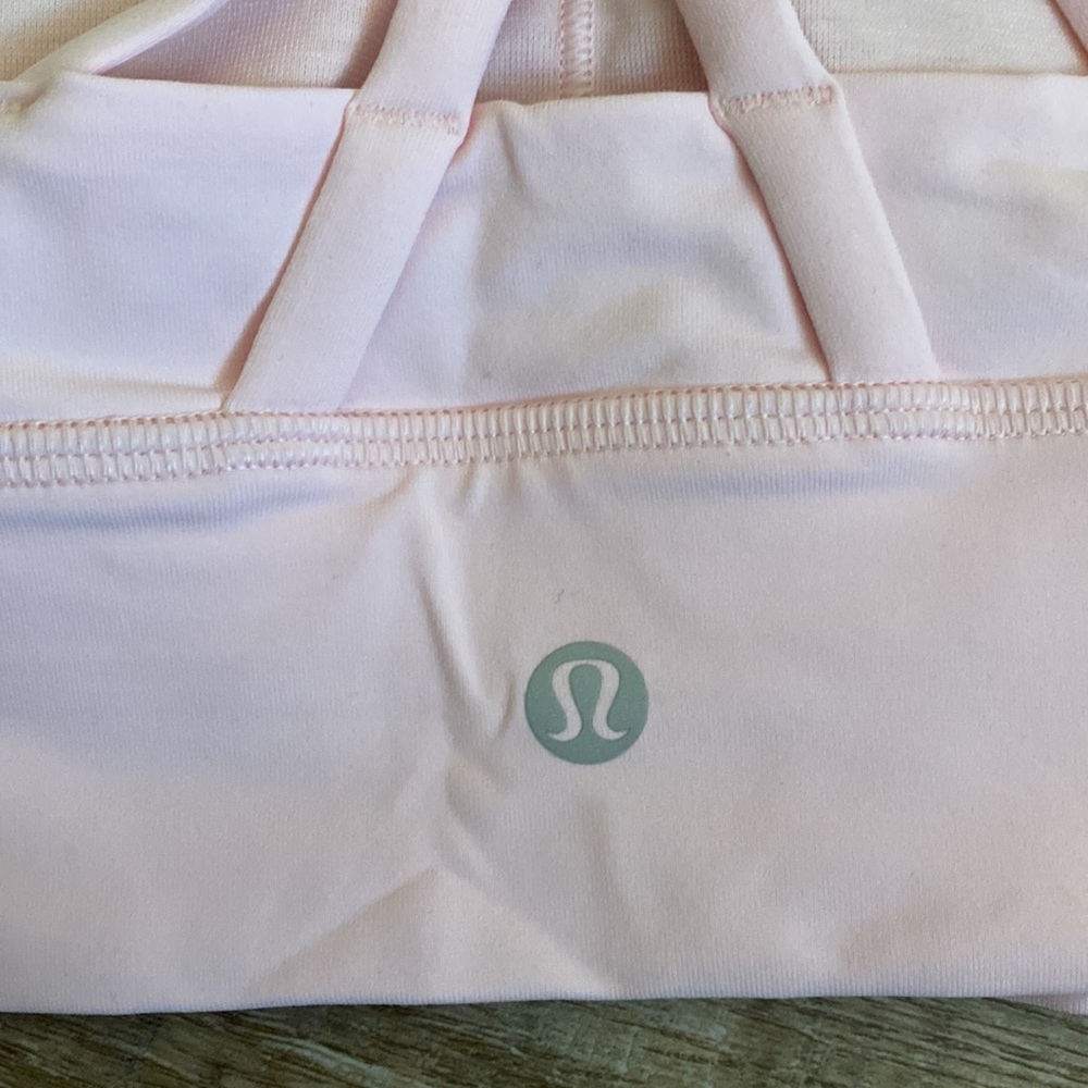 NWT Lululemon Energy Longline Bra B–D Cups Strawberry Milkshake | Size 6 NWT - Picture 6 of 6